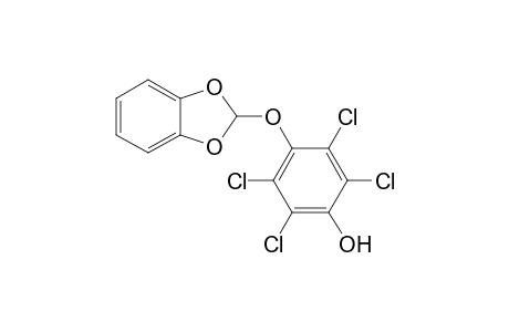 4-(1,3-benzodioxol-2-yloxy)-2,3,5,6-tetrachloro-phenol
