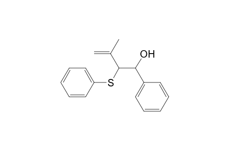 Benzenemethanol, .alpha.-[2-methyl-1-(phenylthio)-2-propenyl]-