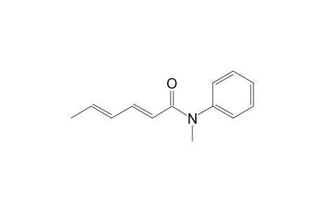 N-Methyl-N-phenylhexa-2,4-dienamide