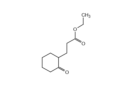 2-oxocyclohexanepropionic acid, ethyl ester