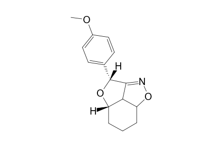 cis-3-(4-Methoxyphenyl)-5-aza-2,6-dioxatricyclo[5.3.1.0(4,11)]undec-4-ene