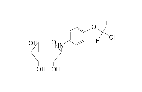 2-[4-[chloro(difluoro)methoxy]anilino]-6-methyl-tetrahydropyran-3,4,5-triol
