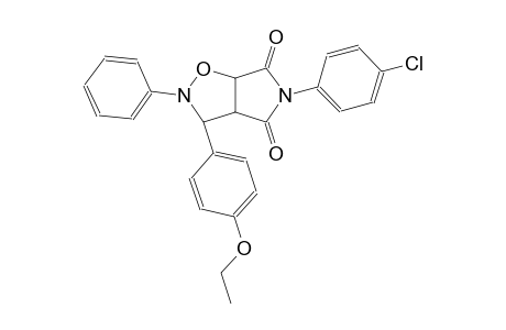 5-(4-chlorophenyl)-3-(4-ethoxyphenyl)-2-phenyldihydro-2H-pyrrolo[3,4-d]isoxazole-4,6(3H,5H)-dione