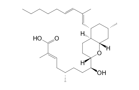 (E,5S,8S)-8-[(2S,4aS,5S,7S,8aS)-7-methyl-5-[(1E,3E)-2-methylnona-1,3-dienyl]-3,4,4a,5,6,7,8,8a-octahydro-2H-chromen-2-yl]-8-hydroxy-2,5-dimethyl-oct-2-enoic acid