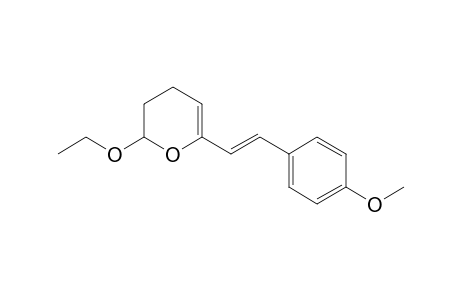 (E)-2-ETHOXY-6-[2-(PARA-METHOXYPHENYL)-ETHENYL]-3,4-DIHYDRO-2H-PYRANE