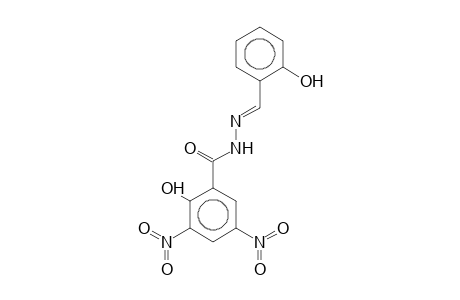 2-Hydroxy-N'-[(Z)-(2-hydroxyphenyl)methylidene]-3,5-dinitrobenzohydrazide