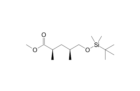 Methyl 5-[(t-butyldimethylsilyl)oxy]-2,4-dimethylpentanoate