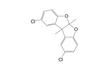 2,8-DICHLORO-5A,10B-DIMETHYL-5A,10B-DIHYDROBENZOFURO-[2,3]-BENZOFURANE
