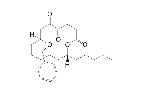 (8R,14R)-2,5,6-Trioxo-8-(benzyloxy)-14-penyl-1-oxacyclotetradecane