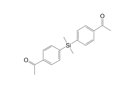 dimethylsilylene-4,4'-bis(acetophenone)