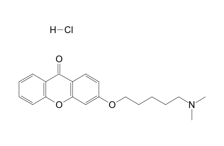 3-(5-(Dimethylamino)pentoxy)xanthone hydrochloride