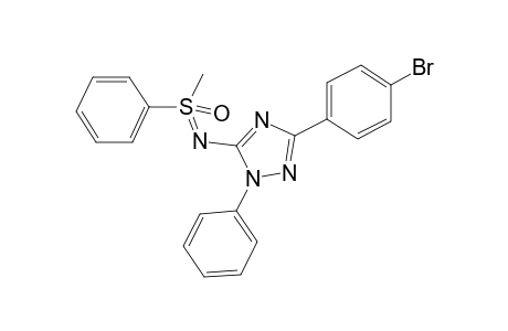 [3-(4-Bromophenyl)-1-phenyl-1H-1,2,4-triazol-5-yl]imino}(methyl)(phenyl)-.lambda.6-sulfanone