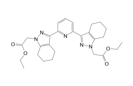 2-[3-[6-[1-(2-ethoxy-2-keto-ethyl)-4,5,6,7-tetrahydroindazol-3-yl]-2-pyridyl]-4,5,6,7-tetrahydroindazol-1-yl]acetic acid ethyl ester
