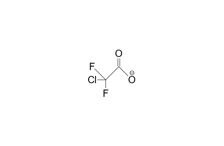 Chloro-difluoro-acetic acid, anion