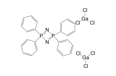 2,2,4,4-Tetraphenyl-1,3-diaza-2,4-diphosphacyclobuta-1,3-diene bis(trichlorogallane)