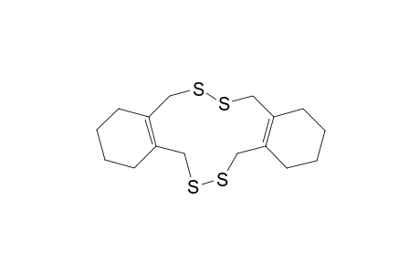 1,2,3,4,5,8,9,10,11,12,13,16-Dodecahydrodibenzo[d,j][1,2,7,8]tetrathiacyclododecine