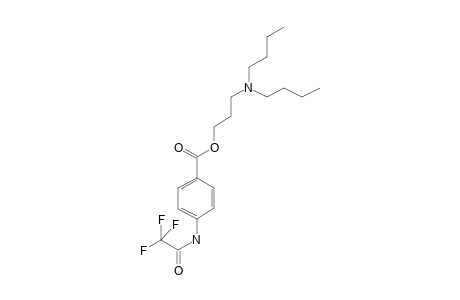 Butacaine, N-trifluoroacetyl-