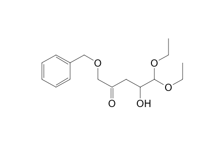 1-(Benzyloxy)-5,5-diethoxy-4-hydroxypentan-2-one