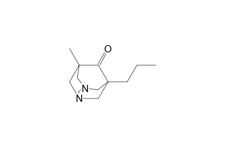 5-Methyl-7-propyl-1,3-diazaadamantan-6-one