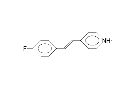 4-(4-Fluoro-styryl)-N-methyl-pyridinium cation