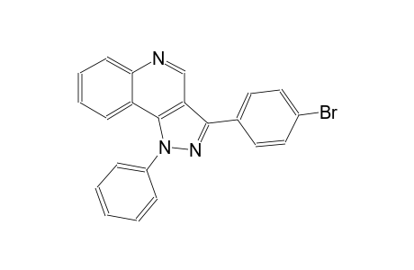 1H-pyrazolo[4,3-c]quinoline, 3-(4-bromophenyl)-1-phenyl-