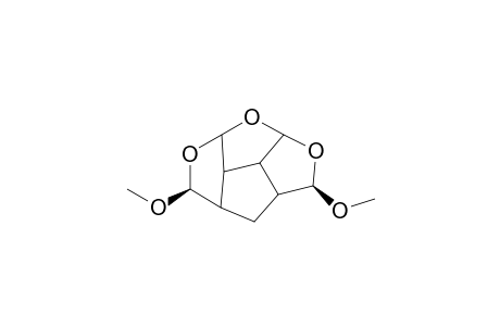 2.beta.,8.beta.-(Dimethoxy)-3,5,7-trioxatetracyclo[7.2.1.0(4,11).0(6,10)]dodecane