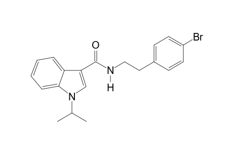 N-[2-(4-Bromophenyl)ethyl]-1-(propan-2-yl)-1H-indole-3-carboxamide