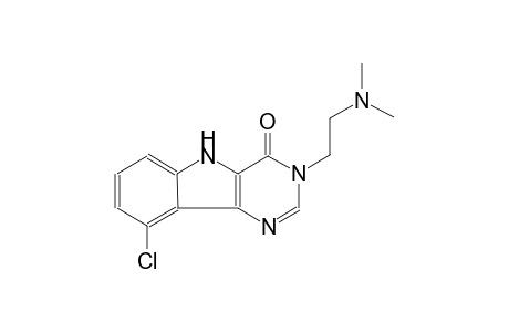 9-chloro-3-[2-(dimethylamino)ethyl]-3,5-dihydro-4H-pyrimido[5,4-b]indol-4-one