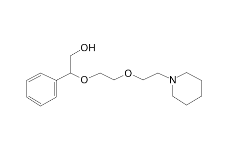 2-Phenyl-2-(2-[2-(1-piperidinyl)ethoxy]ethoxy)ethanol
