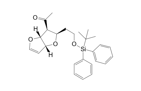 1-((2R,3S,3aR,6aR)-2-(2-(tert-Butyldiphenylsiloxy)ethyl)-2,3,3a,6a-tetrahydrofuro[3,2-b]furan-3-yl)ethanone