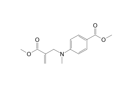 4-[2-carbomethoxyallyl(methyl)amino]benzoic acid methyl ester
