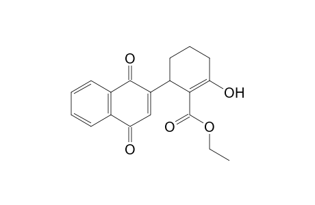 2-[2'-(Ethoxycarbonyl)-3'-hydroxy cyclohex-1'-yl]-1,4-naphthoquinone