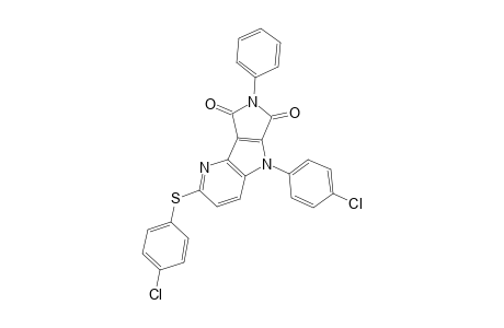 4-(4-CHLOROPHENYL)-7-[(4-CHLOROPHENYL)-SULFANYL]-2-PHENYL-1H-PYRROLO-[3',4':4,5]-1H-PYRROLO-[3,2-B]-PYRIDINE-1,3(2H)-DIONE
