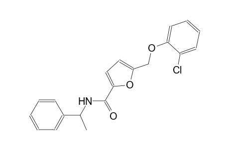 5-[(2-chlorophenoxy)methyl]-N-(1-phenylethyl)-2-furamide