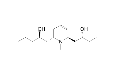 (2R,6S,2'R,2''R)-N-Methyl-2-(2'-hydroxybutyl)-6-(2"-hydroxypentyl)-1,2,5,6-tetrahydropyridine