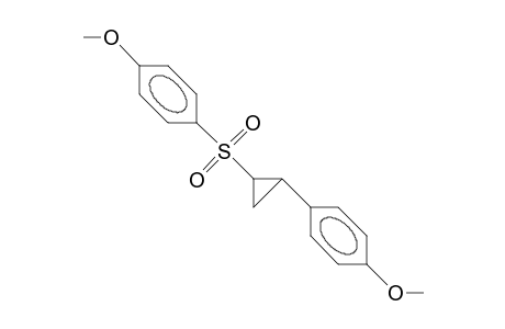 trans-4-Methoxy-phenyl 2-(4-methoxy-phenyl)-cyclopropyl sulfone