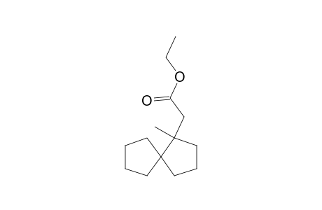 ethyl 2-(1-methylspiro[4.4]nonan-1-yl)acetate