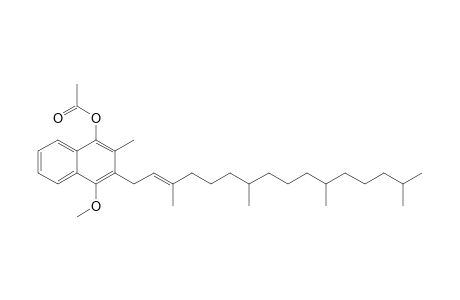4-Acetoxy-1-methoxy-3-methyl-2-phytylnaphthalene