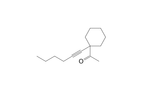 1-Acetyl-1-(hexynyl)cyclohexane