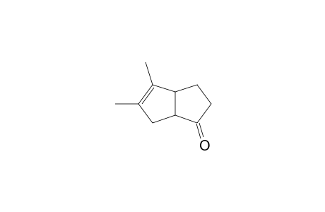 Bicyclo[3.3.0]oct-6-en-2-one, 6,7-dimethyl-