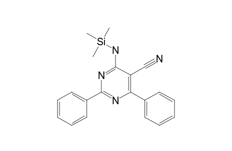 4-Amino-5-cyano-2,6-diphenylpyrimidine, tms