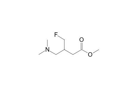 Methyl 4-dimethylamino-3-(fluoromethyl)butyrate