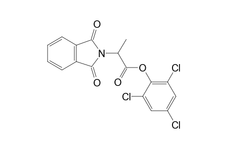 D,L-1,3-dioxo-a-methyl-2-isoindolineacetic acid, 2,4,6-trichloroprophenyl ester