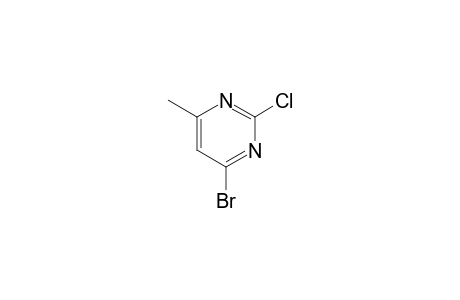 4-Bromo-2-chloro-6-methylpyrimidine