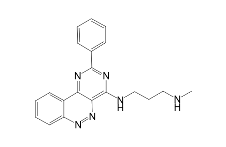 N-Methyl-N'-[(2-phenyl)-pyrimido[5,4-c]cinnolin-4-yl]propane-1,3-diamine