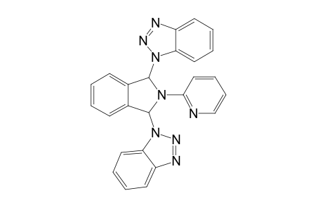 1,3-BIS-(1,2,3-1H-BENZOTRIAZOL-1-YL)-2-(2-PYRIDYL)-ISOINDOLINE