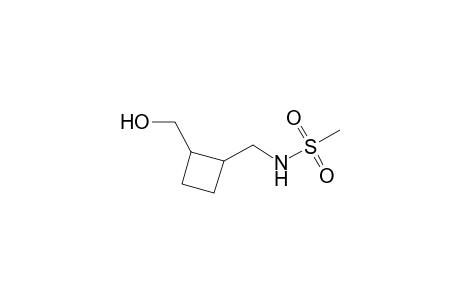 N-[2-(Hydroxymethyl)cyclobut-1-yl]methyl]methanesulfonamide