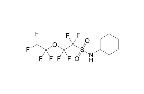 N-Cyclohexyl-2-[2-(tetrafluoroethoxy)tetrafluoroethyl]sulfonamide