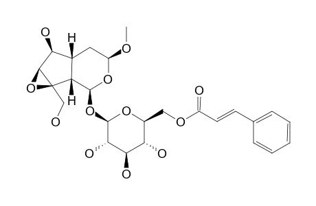 PISCROSIDE-B;6'-O-(E)-CINNAMOYL-3-BETA-METHOXY-3,4-DIHYDROCATALPOL