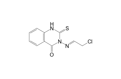 3-[(2'-Chloroethylidene)amino]-2(1H)-thioxo-4(3H)-quinazolinone